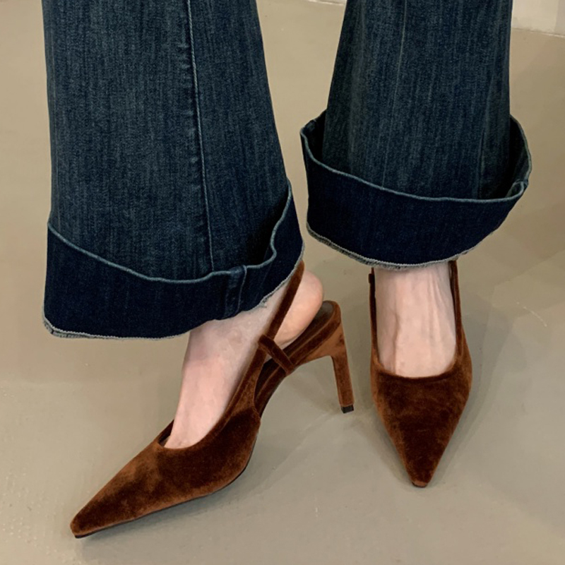 Women Shoes Zara - Eilyken Bahar Moda Sığ Sivri Burun