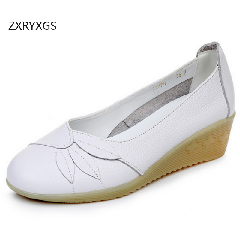 Women Shoes Size 4 In Cm - ZXRYXGS Premium Hakiki Deri Beyaz Ayakkabı