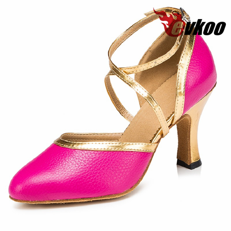Women Shoes Size 4 In Cm - Golden Dance Customsize pembe altın Pu