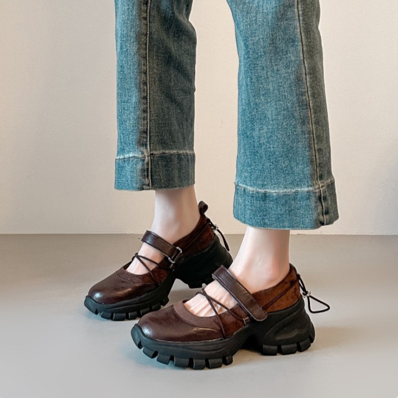 Women Shoes Loafers - Yeni Retro Bale Mary Jane Ayakkabıları