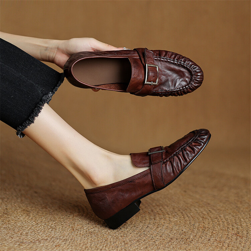 Shoes Women Pumps - Yeni sonbahar hakiki deri kadın pompaları