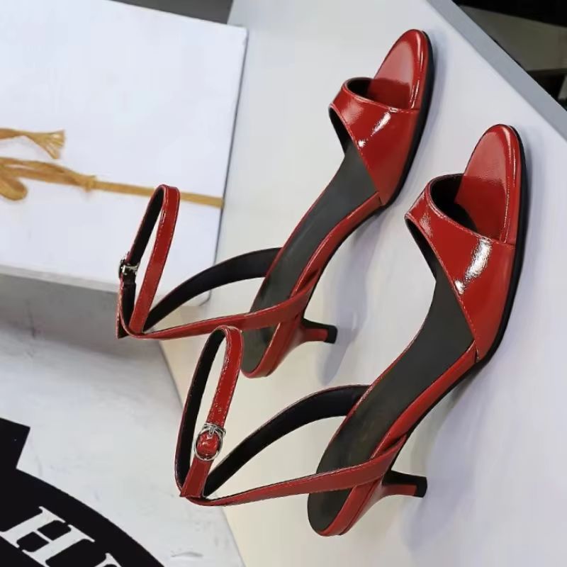 Women Shoes Size 4 In Cm - BIGTREE Ayakkabı Açık Burunlu Orta Topuklu