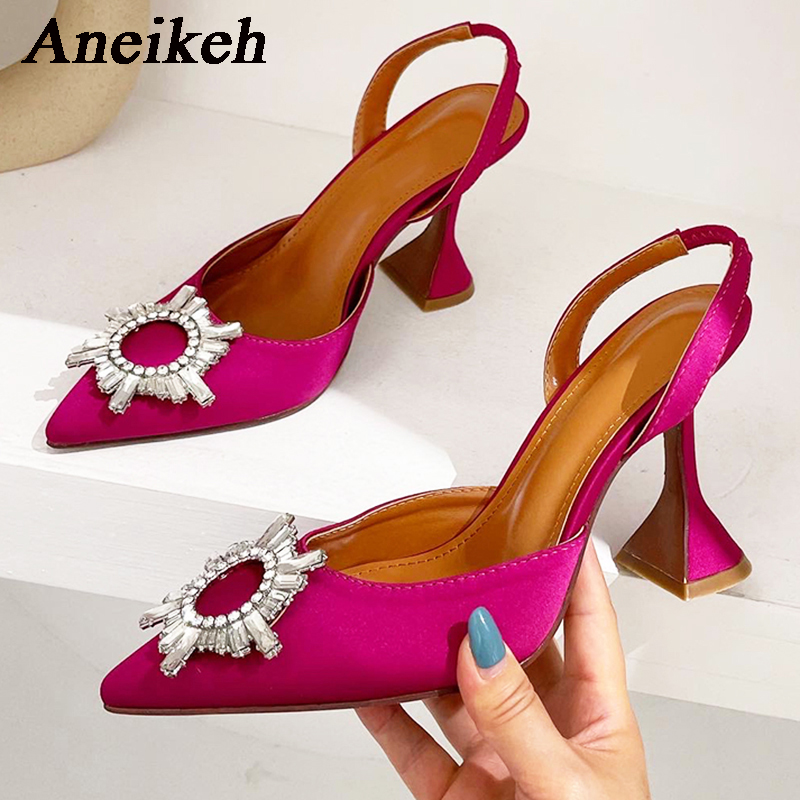 Women Shoes Zara - Aneikeh Marka Kadın Ipek Yüksek Topuklu