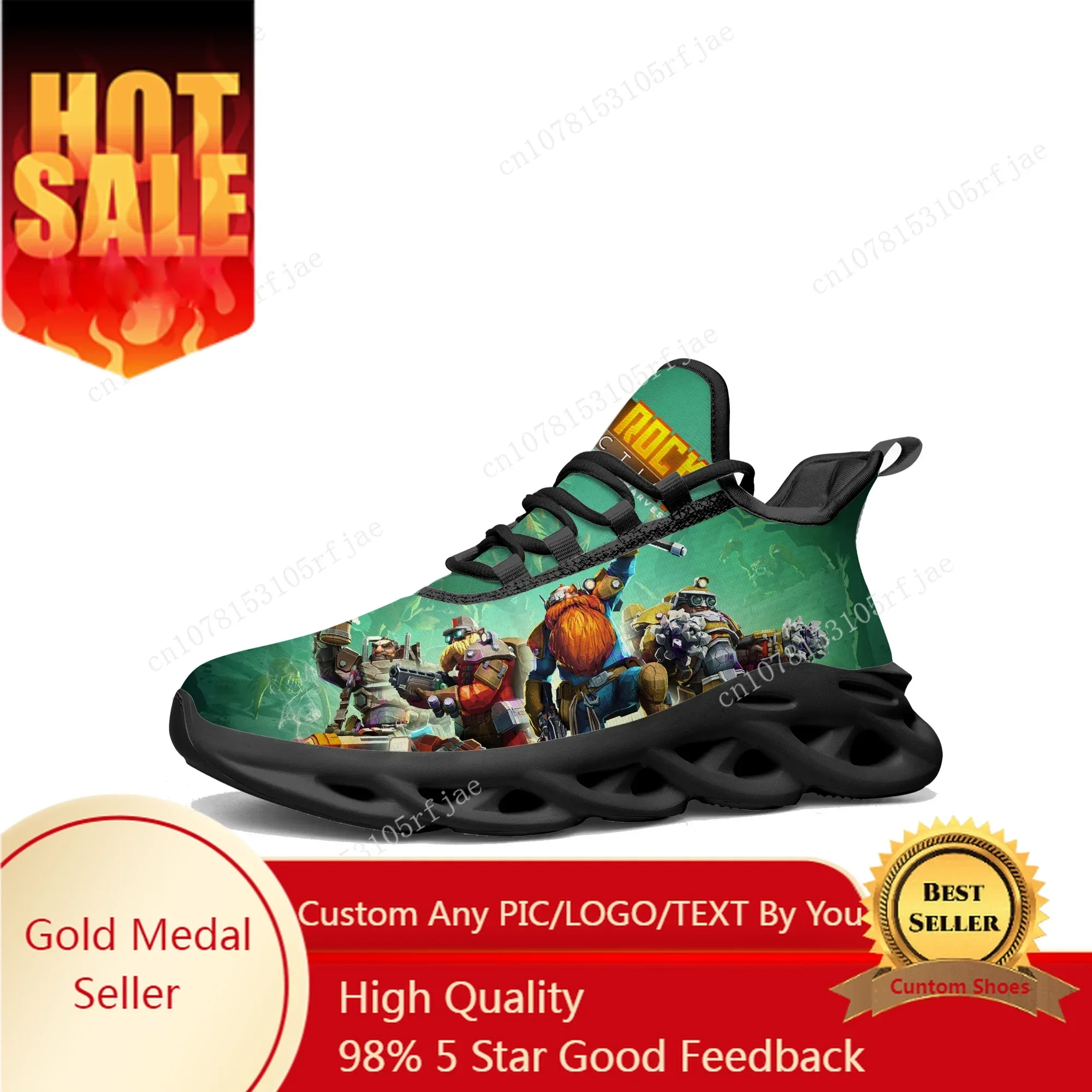 Women'S Shoes Running Sports - Deep Rock Galactic Flats Spor Ayakkabıları