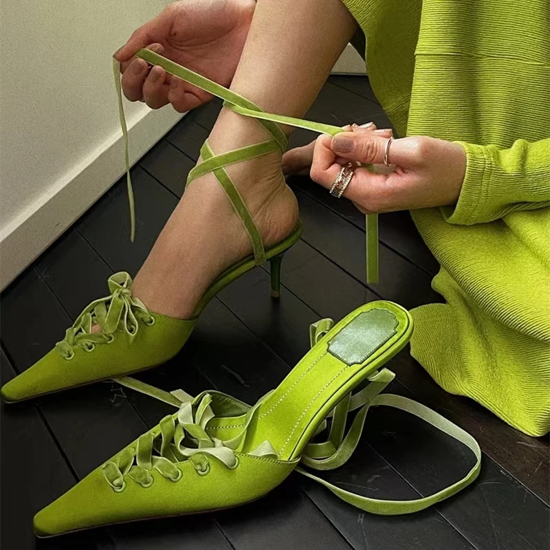 2026 Yeni Kitten Topuklu Sivri - Kids Shoes Women incelemesi ve fiyatı