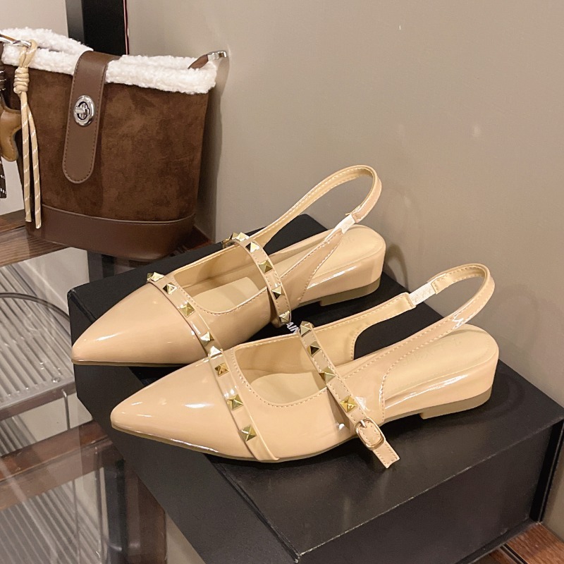 2026 Yeni Stil Fransız Perçinl - Pointed Toe Flat incelemesi ve fiyatı