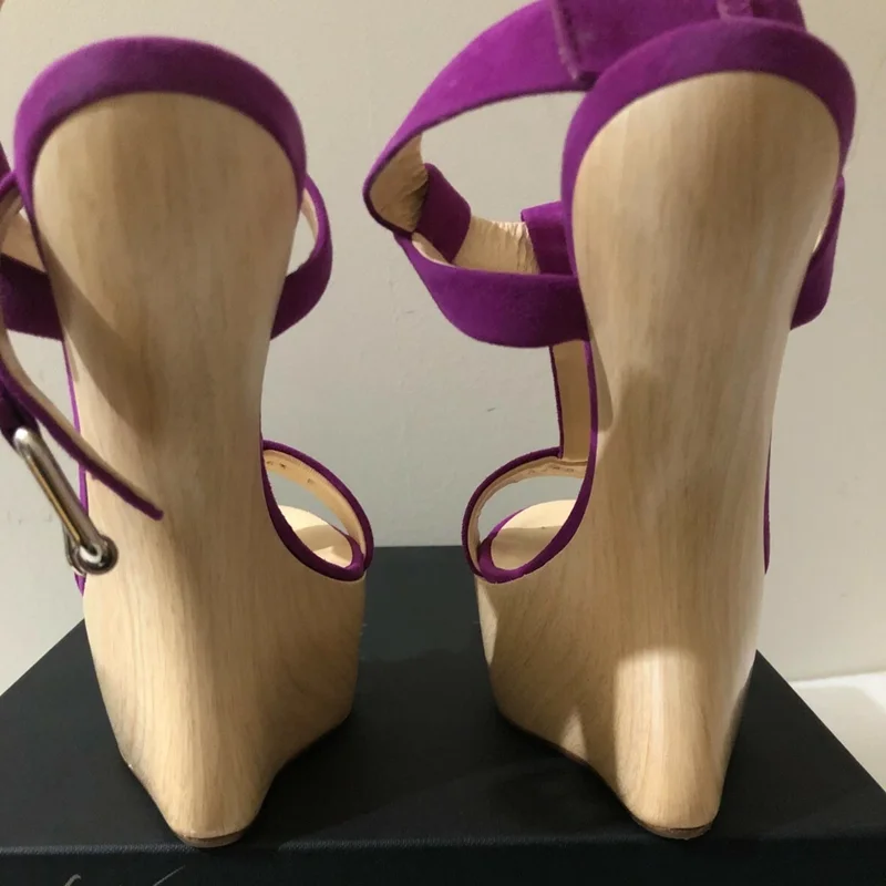 Ahşap Desenli Topuklu Yeşil Sü - Kids Shoes Women incelemesi ve fiyatı