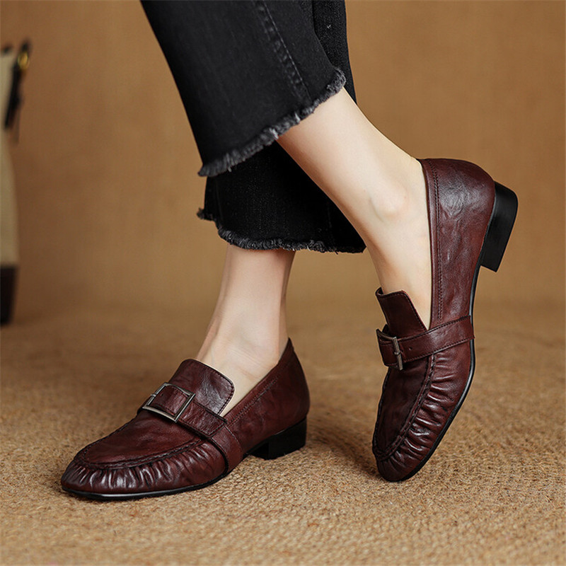 Yeni sonbahar hakiki deri kadı - Shoes Women Pumps incelemesi ve fiyatı
