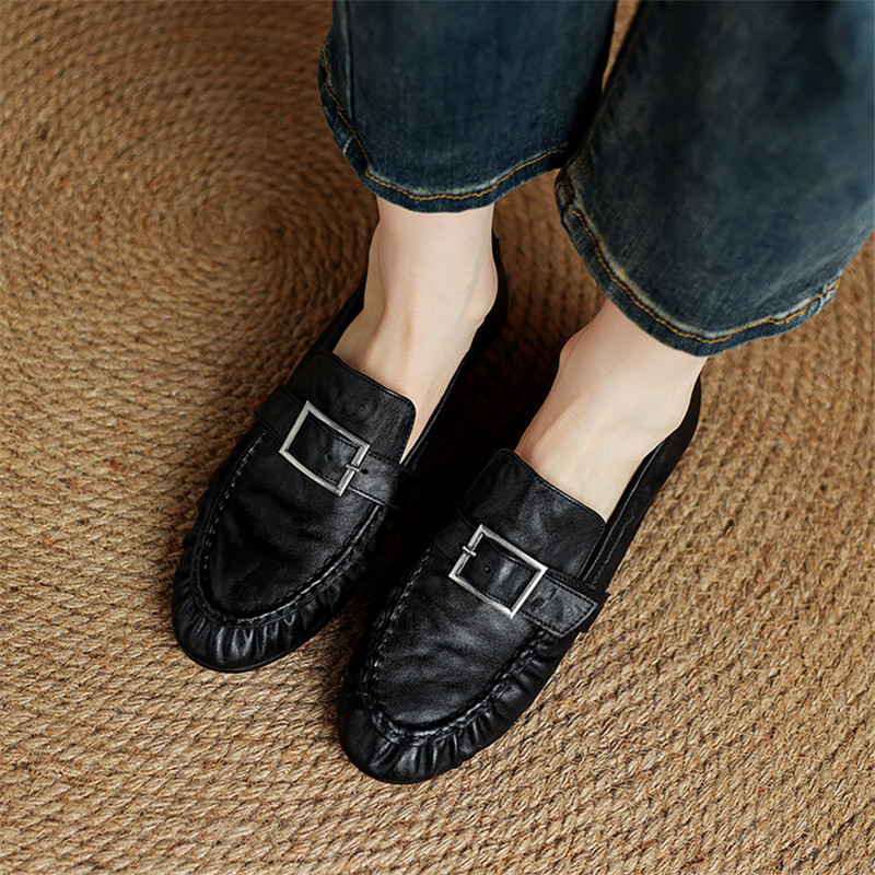 Yeni sonbahar hakiki deri kadı - Shoes Women Pumps incelemesi ve fiyatı
