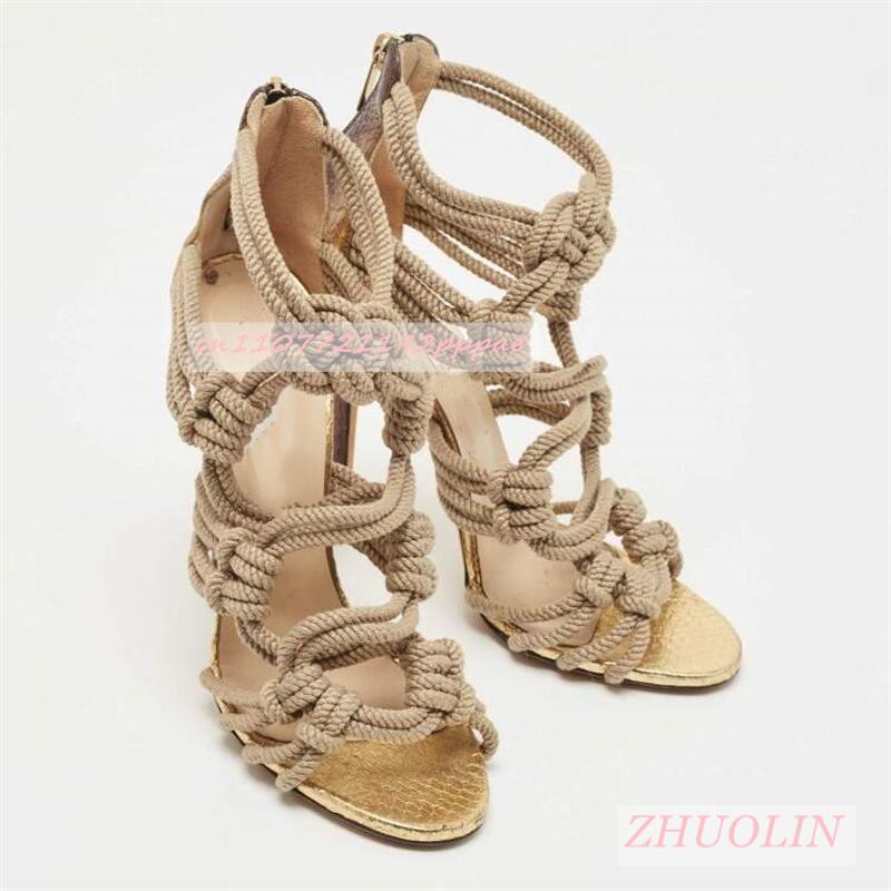Kadın Örgülü Halat Açık Burunl - Kids Shoes Women incelemesi ve fiyatı