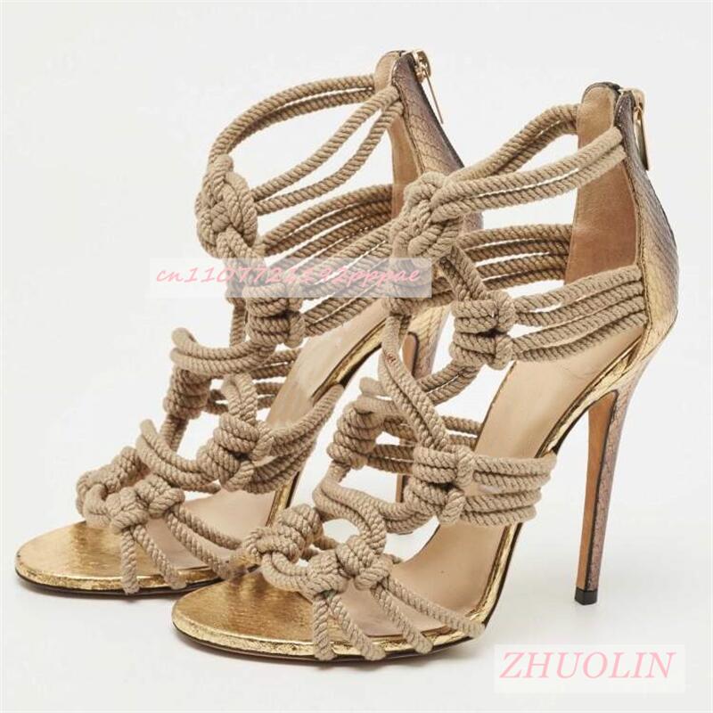 Kadın Örgülü Halat Açık Burunl - Kids Shoes Women incelemesi ve fiyatı