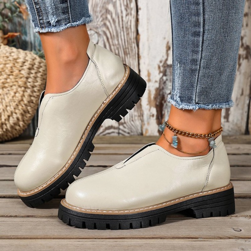 Retro İngiliz Tarzı Kadın Ayak - Women Shoes Loafers incelemesi ve fiyatı
