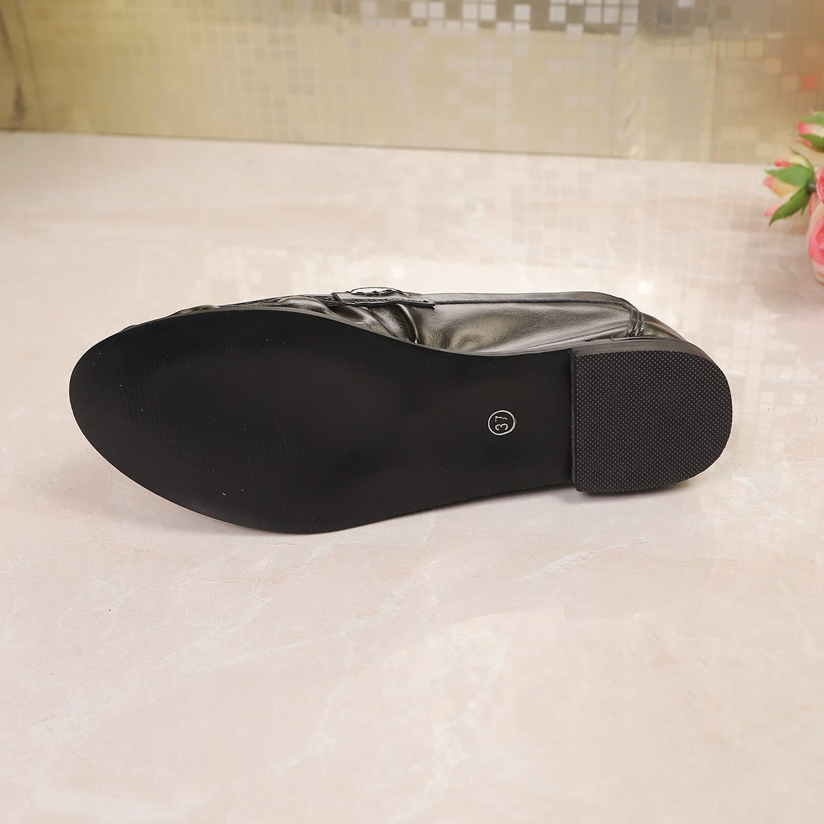 2026 Yaz İngiliz Tarzı Siyah K - Women Shoes Loafers incelemesi ve fiyatı