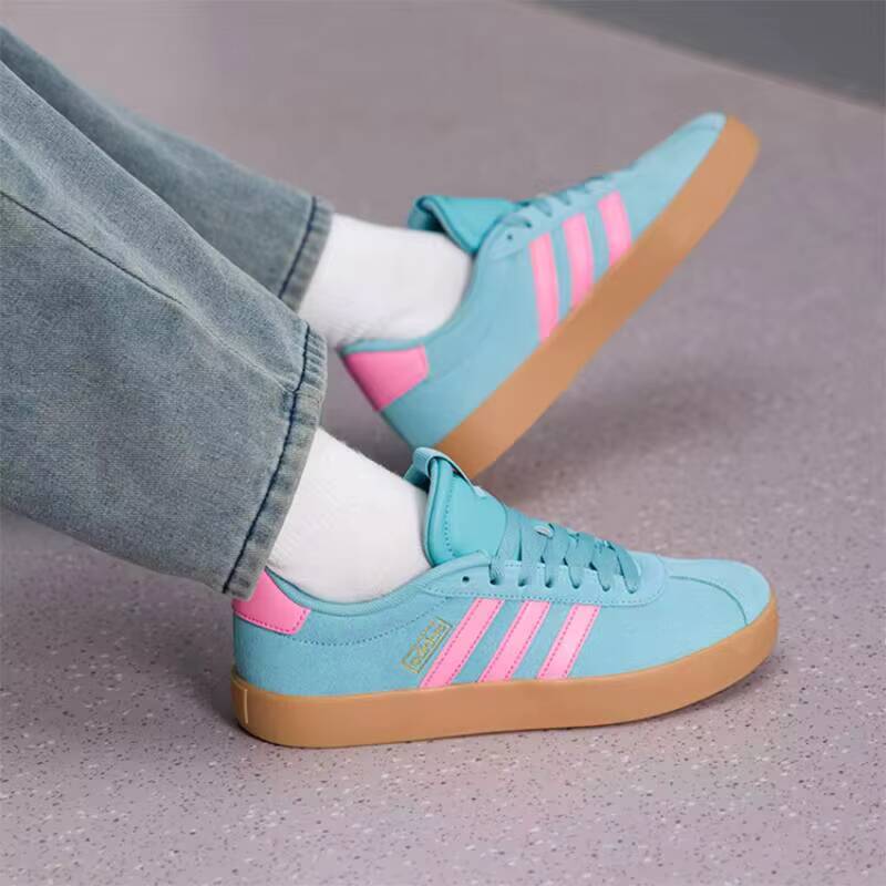 Adidas Popüler Mavi Pembe Süet - Women'S Shoes Pink Adidas incelemesi ve fiyatı